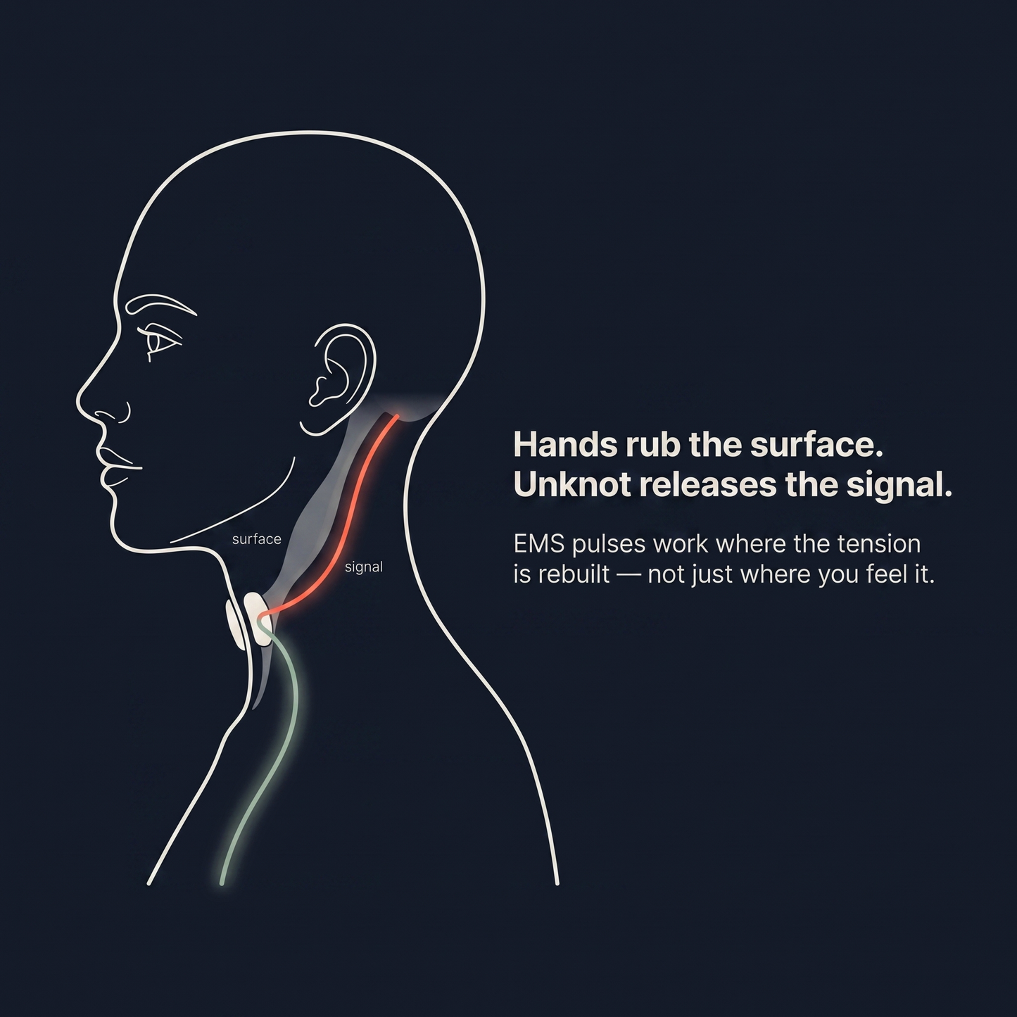 Unknot Neck Reset device