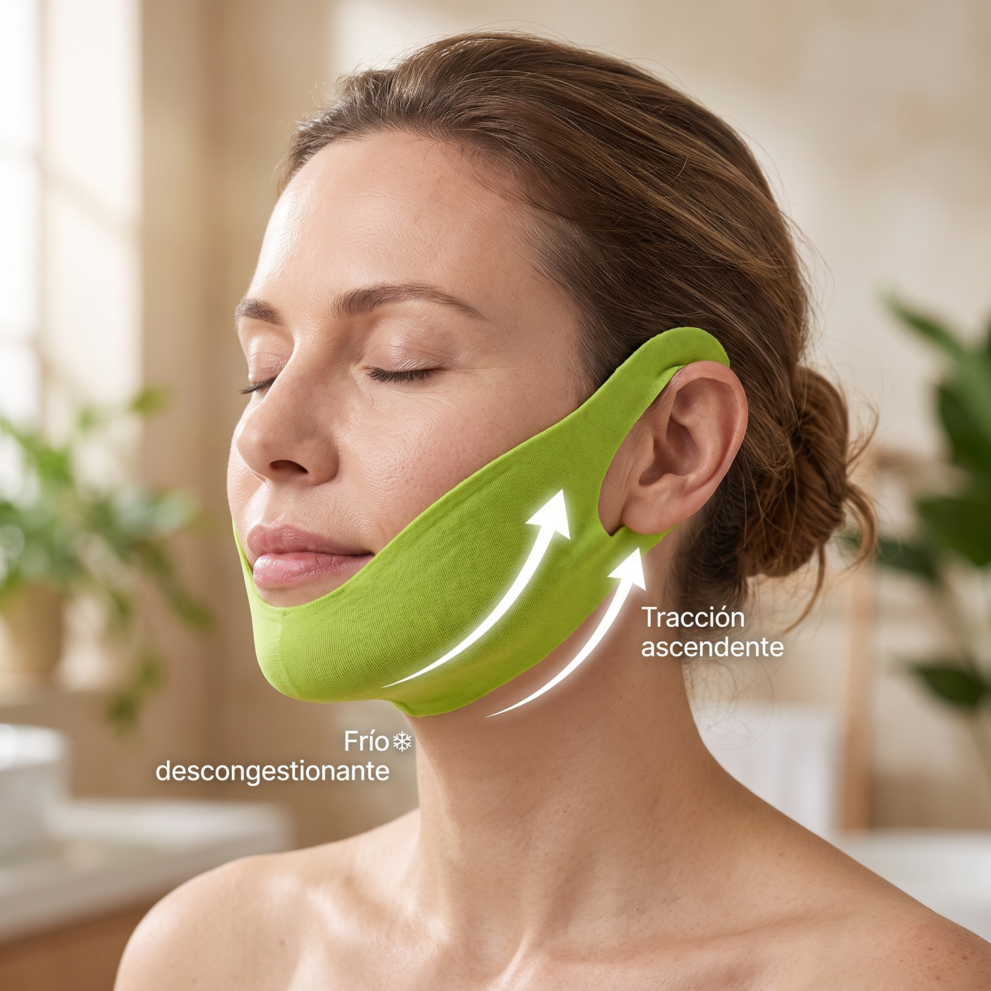 Mascarilla Reafirmante V-Up Efecto Frío