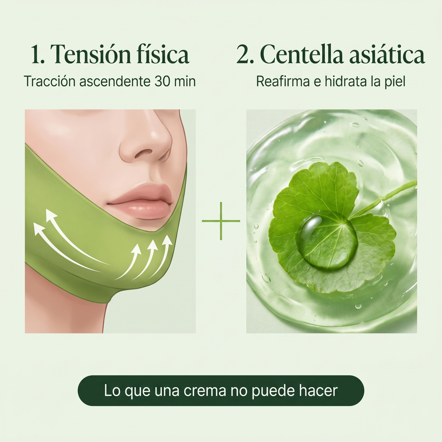 Mascarilla Reafirmante V-Up Efecto Frío